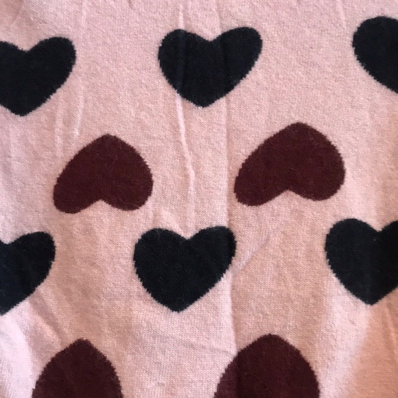 J. Crew heart sweater. - Picture 2 of 3